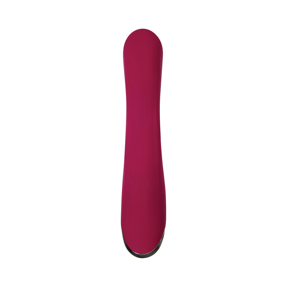 Evolved Red Dream Rechargeable Silicone Dual Stimulator - Fantasies Boutique