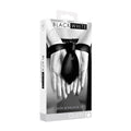 Ouch! Black & White Satin Bondage Tie Black - Fantasies Boutique