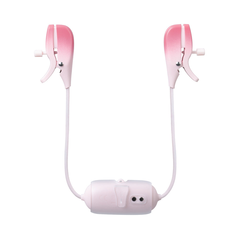 Lovense Gemini Bluetooth Rechargeable Vibrating Nipple Clamps - Fantasies Boutique