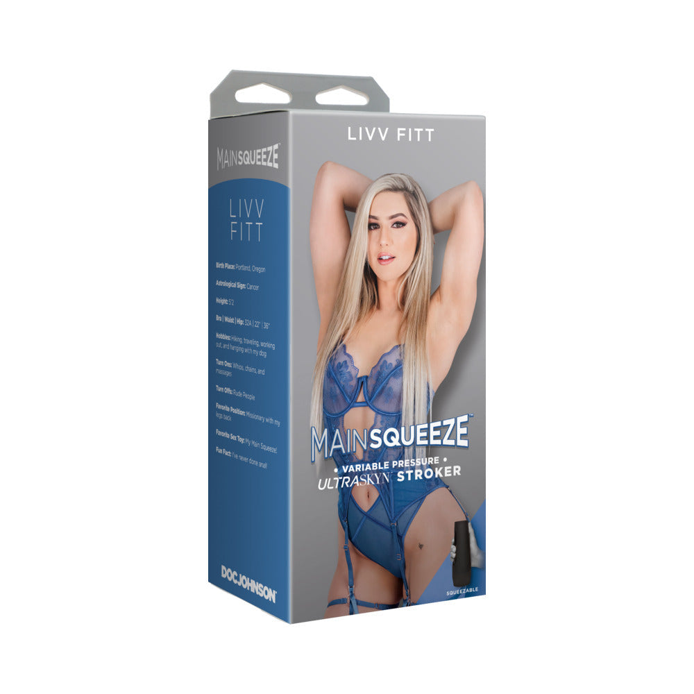 Main Squeeze Livv Fitt ULTRASKYN Stroker Pussy Vanilla - Fantasies Boutique