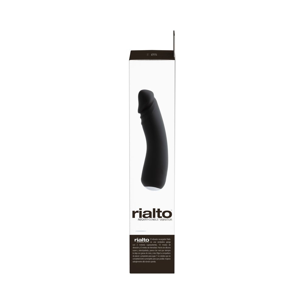 Vedo Rialto Rechargeable Vibe Black Pearl - Fantasies Boutique