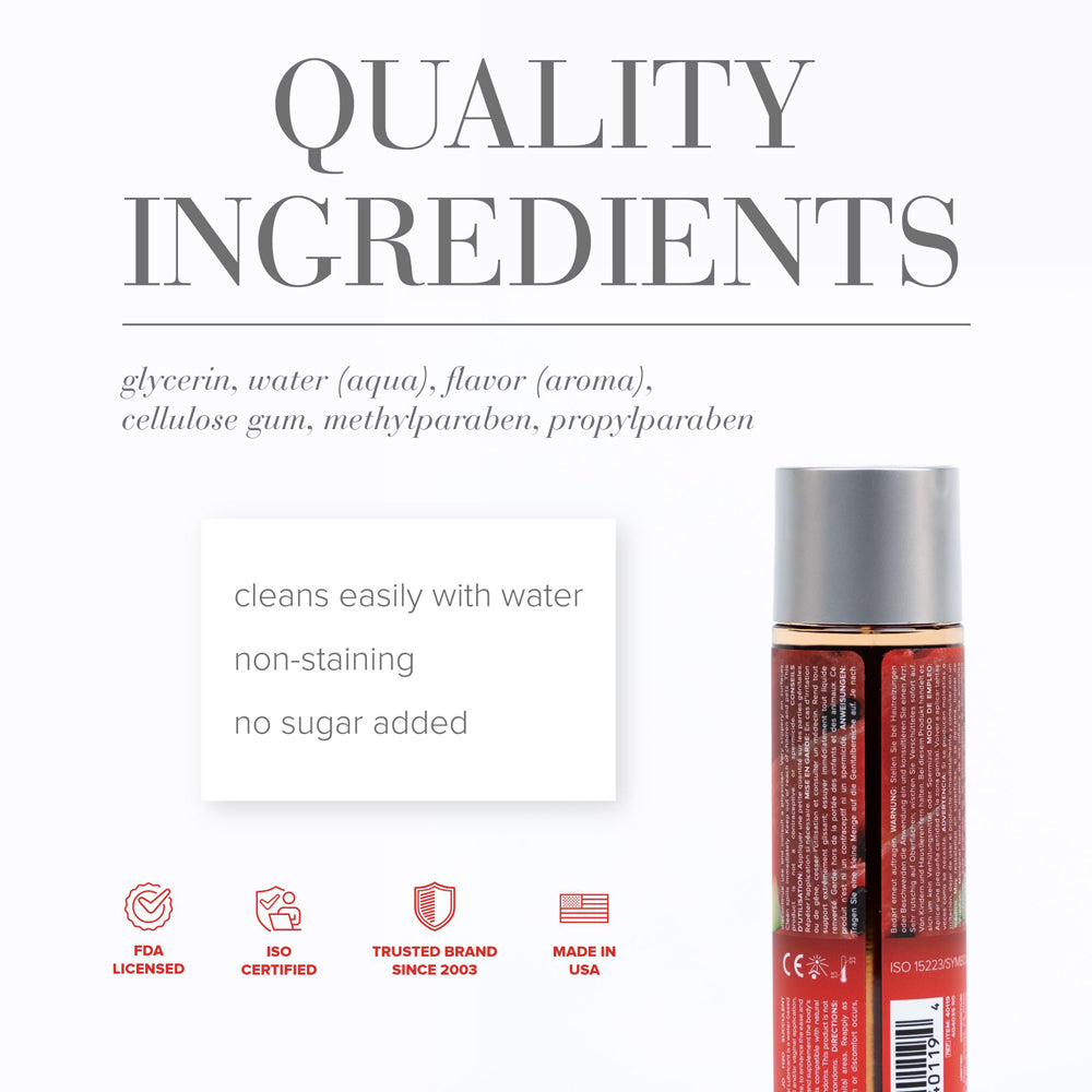 JO H2O Succulent Watermelon Flavored Water-Based Lubricant 4 oz. - Fantasies Boutique