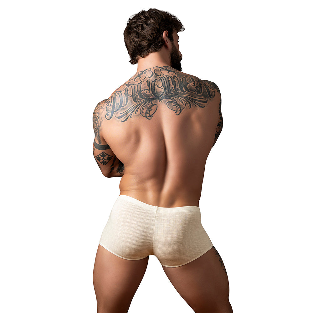 Male Power Mykonos Limited Edition Mini Short Ivory XL