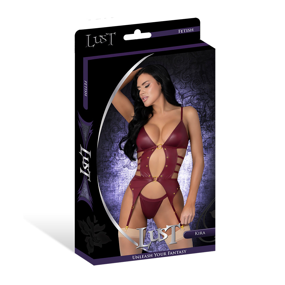 Lust Fetish Kira Burgundy S/M