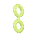 Forto F-81 Liquid Silicone Cock & Ball Double Ring Small Glow