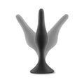 Blush Luxe Silicone Beginner Plug Small Black - Fantasies Boutique