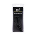 Rock Solid Black Silicone Double Lock Adjustable  Lasso/Bolo - Fantasies Boutique