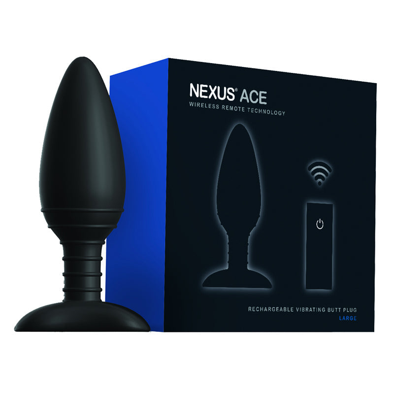 Nexus Ace Large Remote Control Vibrating Butt Plug - Fantasies Boutique