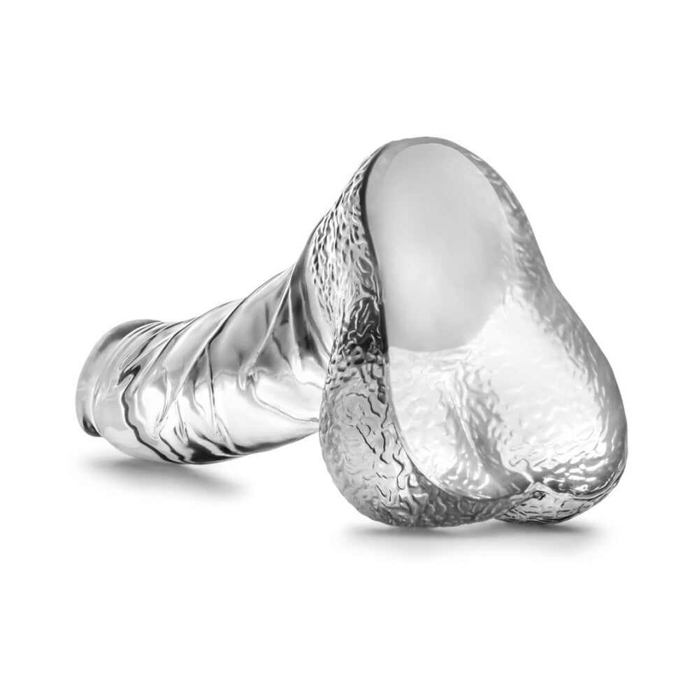 Blush Naturally Yours Ding Dong Realistic 5.5 in. Dildo with Balls Clear - Fantasies Boutique