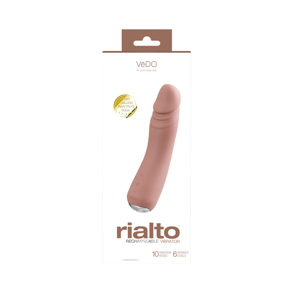 Vedo Rialto Rechargeable Vibe Mocha - Fantasies Boutique