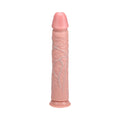 RealRock Extra Long 13 in. Dildo Beige - Fantasies Boutique