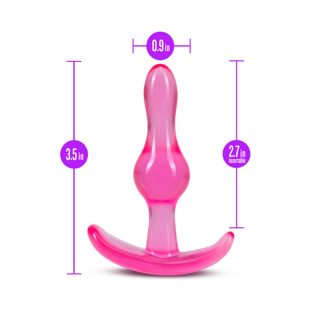 Blush B Yours Curvy Anal Plug Pink - Fantasies Boutique