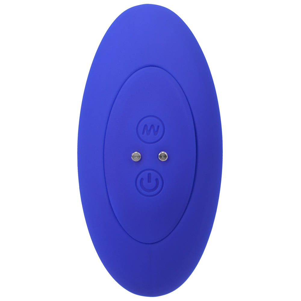 A-Play EXPANDER Rechargeable Silicone Anal Plug with Remote Blue - Fantasies Boutique