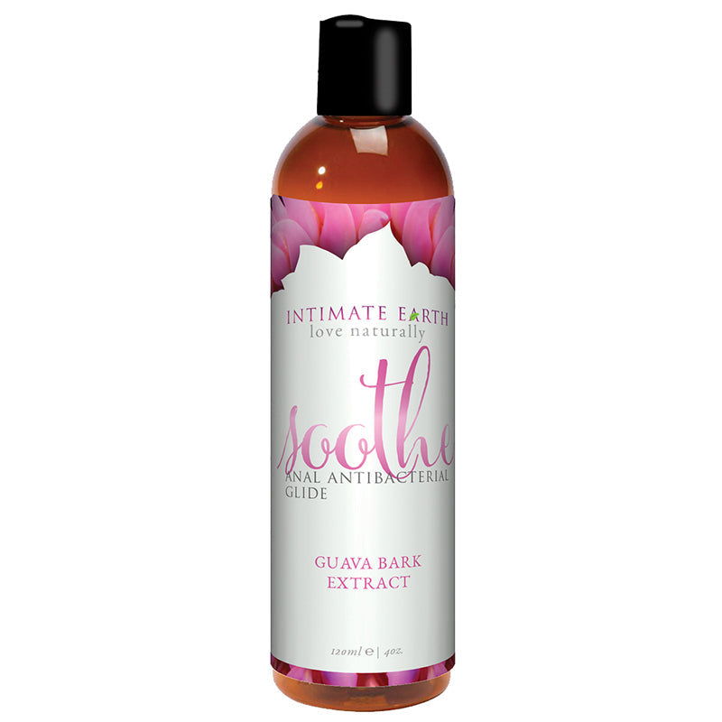 Intimate Earth Soothe Anal Antibacterial Glide with Guava Bark Extract 4 oz. - Fantasies Boutique