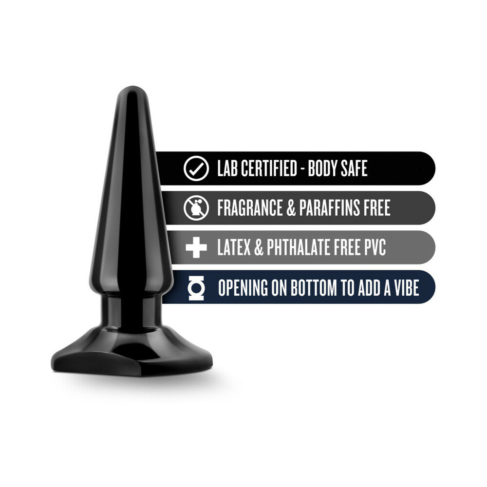 Anal Adventures Easy Plug Black - Fantasies Boutique