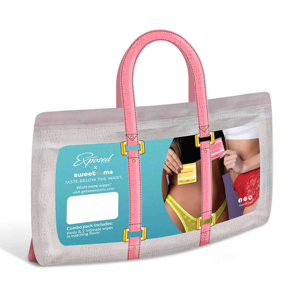 Magic Silk Sweetums Low Rise Micro Thong Cinnamon Buns L/XL