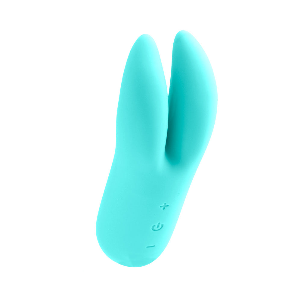 Vedo Kitti Rechargeable Dual Vibe Tease Me Turquoise