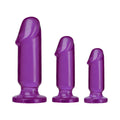 Crystal Jellies  Anal Starter Kit Purple - Fantasies Boutique