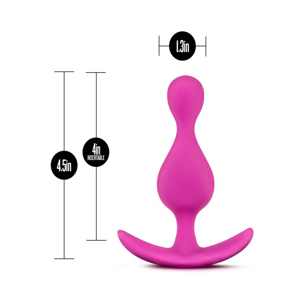 Blush Luxe Explore Silicone Anal Plug Pink - Fantasies Boutique