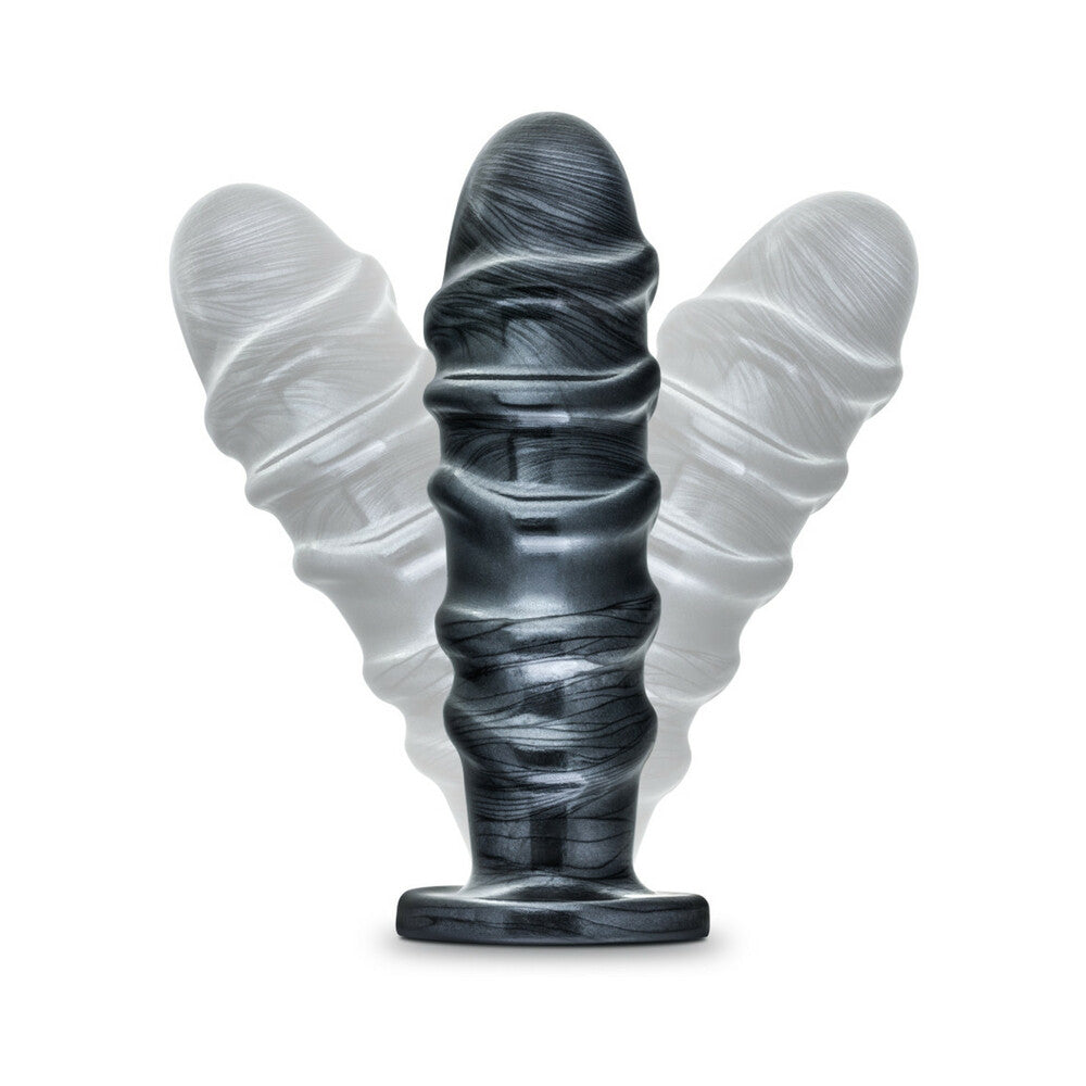 Blush Jet Annihilator 11 in. Anal Plug Carbon Metallic Black - Fantasies Boutique