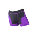 SpareParts Tomboii Nylon Boxer Briefs Harness Purple/Black Size 2XL