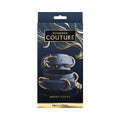 Bondage Couture Wrist Cuffs Blue - Fantasies Boutique