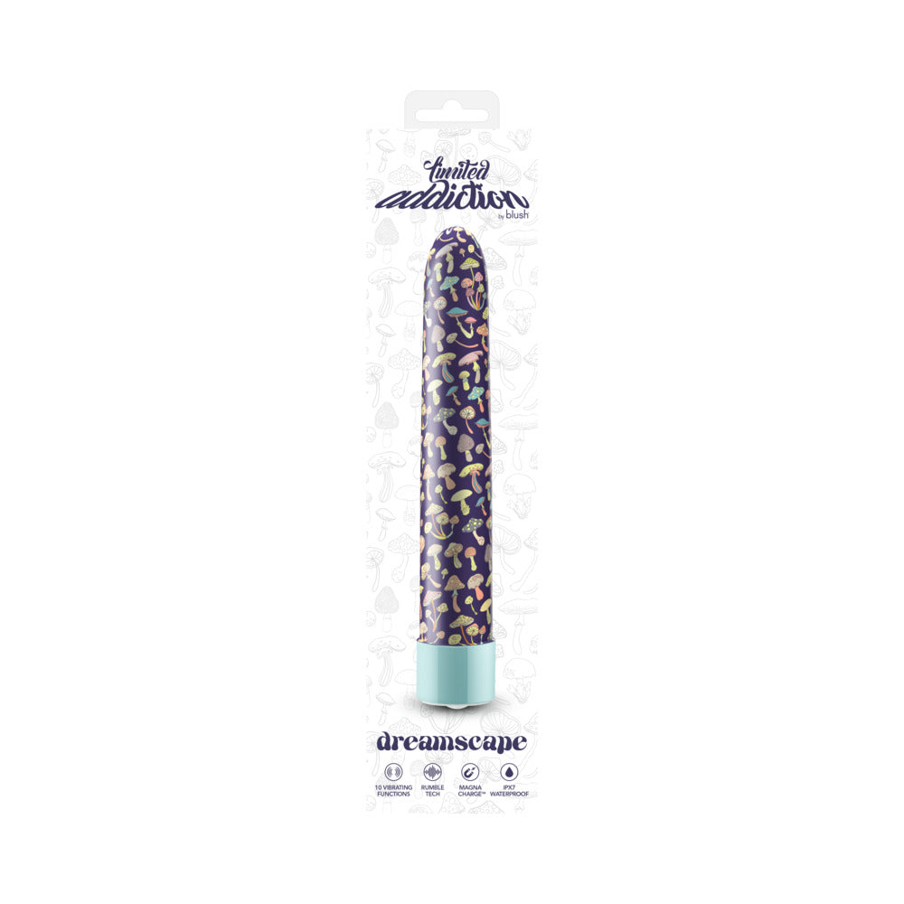 Limited Addiction Dreamscape Rechargeable 7 in. Vibrator Blue