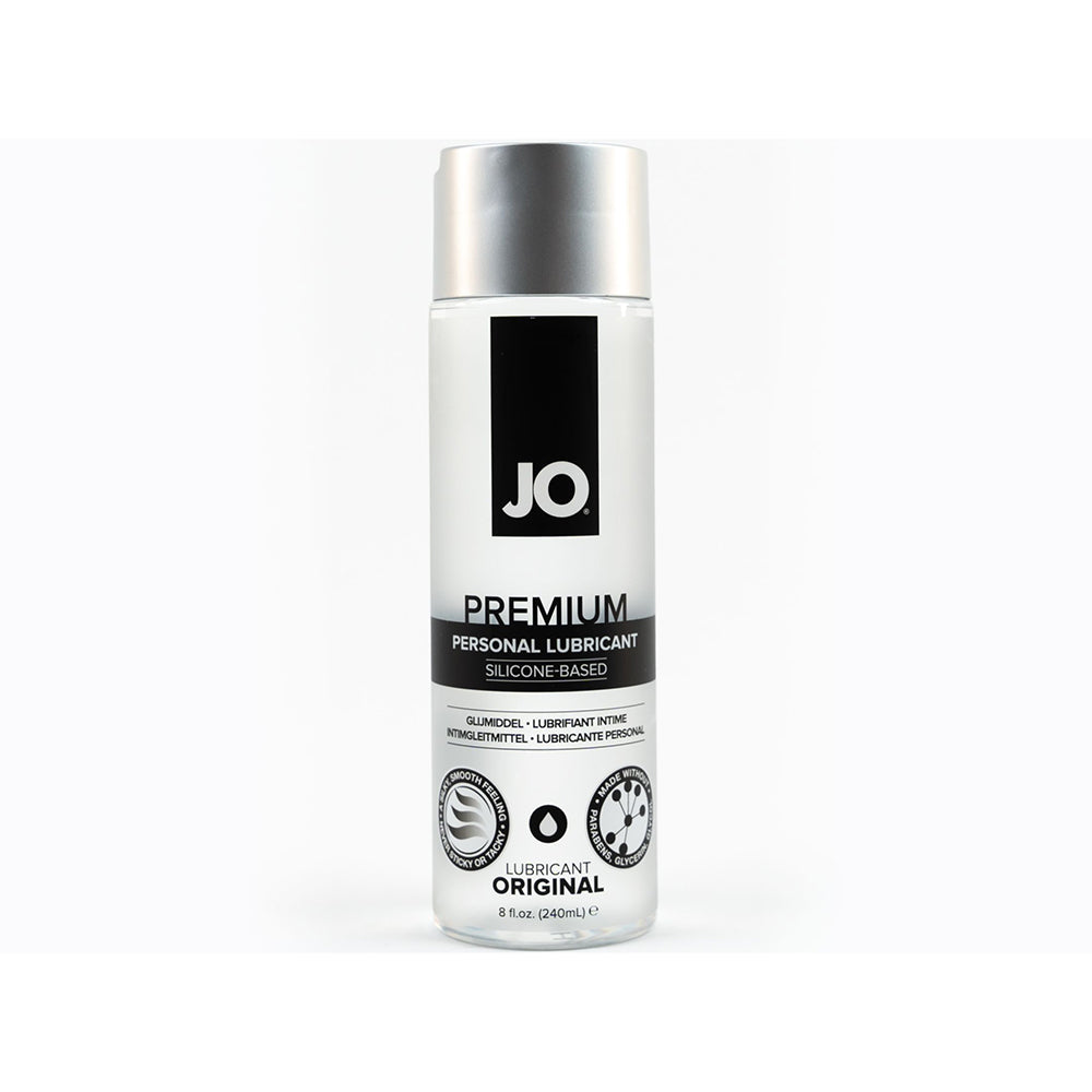 JO Premium Original Silicone-Based Lubricant 8 oz. - Fantasies Boutique