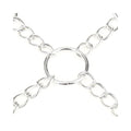 Lux Fetish Deluxe Chain Hog Tie with 4-Piece Cuff Set - Fantasies Boutique