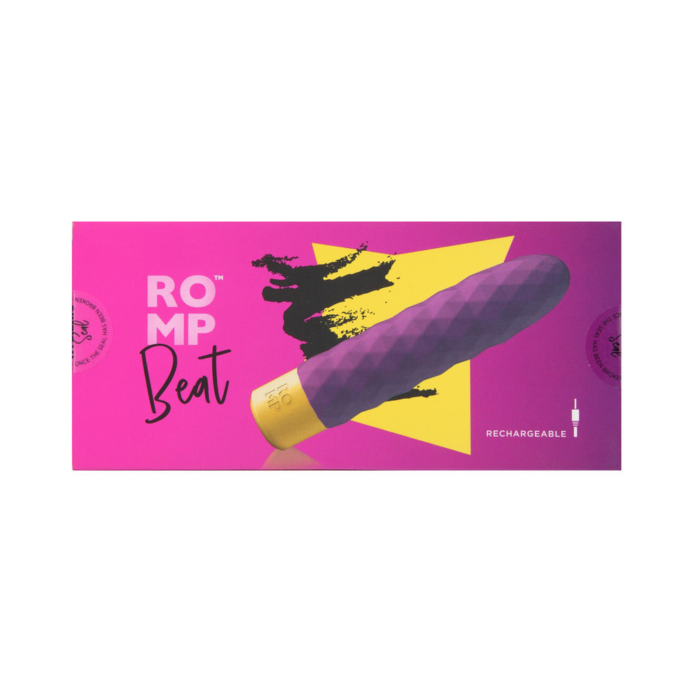 ROMP Beat Rechargeable Silicone Bullet Vibrator Light Purple - Fantasies Boutique