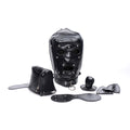 Master Series Muzzled Universal BDSM Hood with Removeable Muzzle