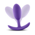 Blush Luxe Wearable Vibra Slim Plug Medium Purple - Fantasies Boutique