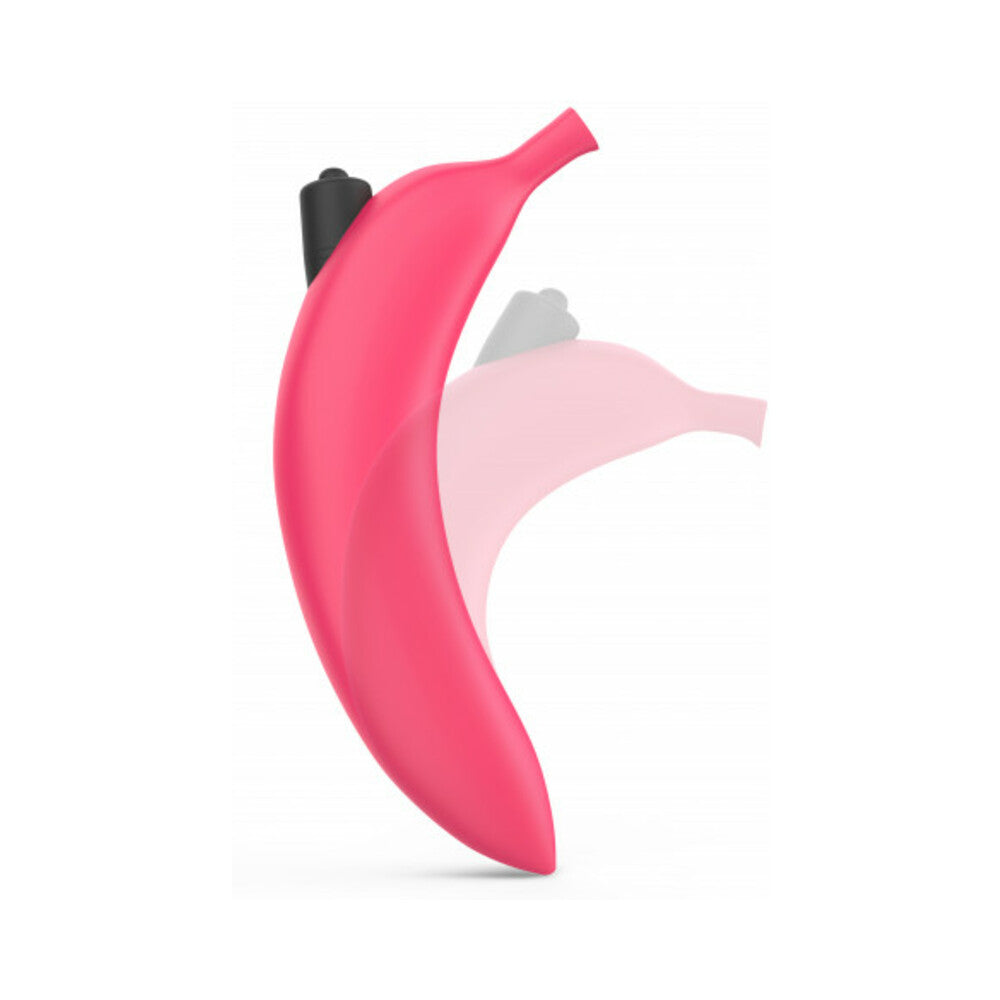 Love to Love Oh Oui Silicone Banana Vibrator Pink - Fantasies Boutique