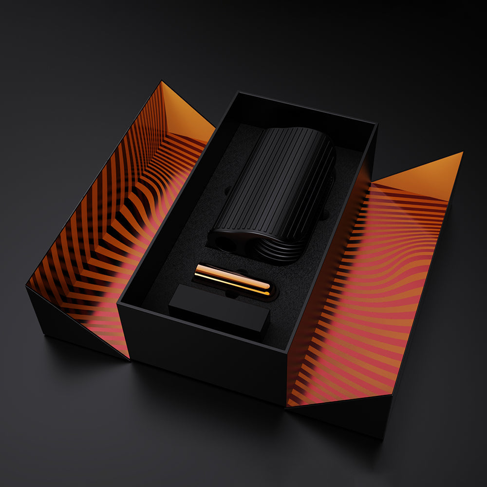 M Elite Platinum Wrapt Black - Fantasies Boutique