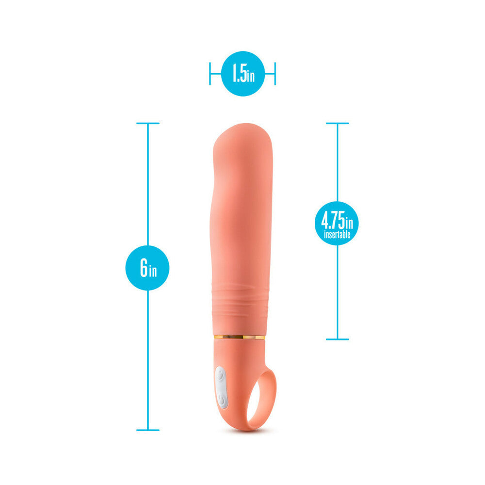 Aria Smokin' AF Silicone Vibrator Coral - Fantasies Boutique