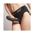 Strap-On-Me Hybrid Collection Silicone Dildo Plug P&G Black XL - Fantasies Boutique
