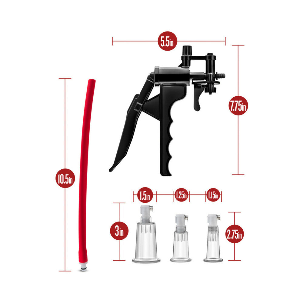 Blush Temptasia Clitoris and Nipple Pleasure and Enhancement Pump System - Fantasies Boutique