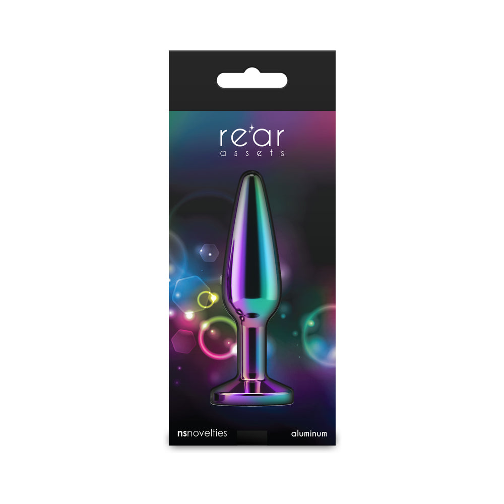 Rear Assets Tapered Plug Multicolor/Rainbow Medium