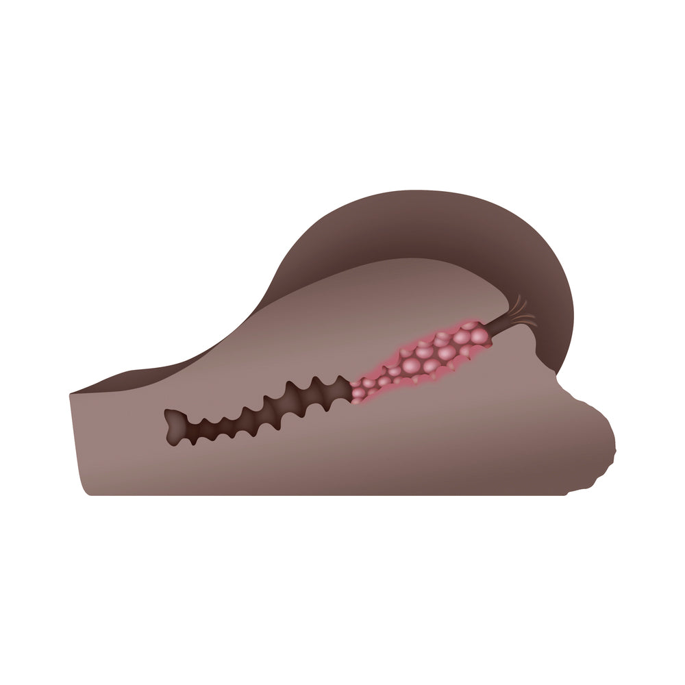 Gender X A Handful Stroker Brown 6lbs - Fantasies Boutique