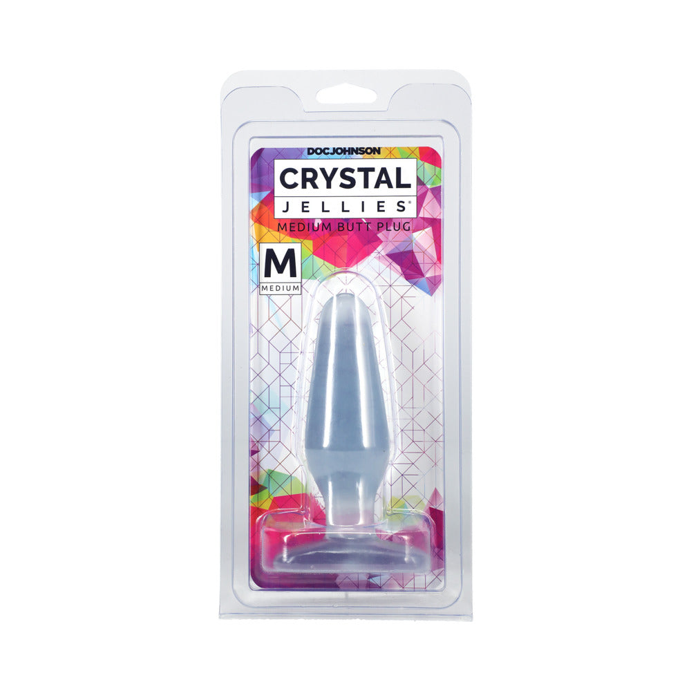 Crystal Jellies - Butt Plug Clear Medium - Fantasies Boutique