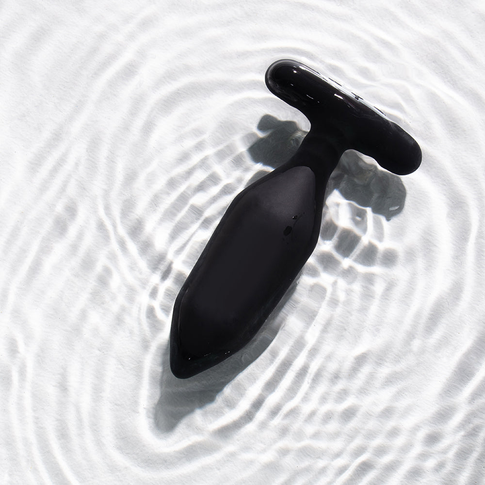 Je Joue Onyx Vibrating Butt Plug Black - Fantasies Boutique