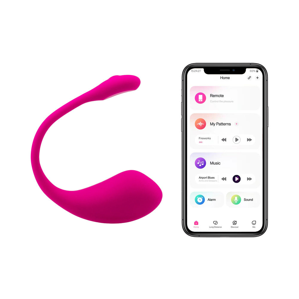 Lovense Lush 2 Bluetooth Remote-Controlled Egg Vibrator - Fantasies Boutique