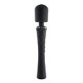 Playboy Royal Rechargeable Silicone Wand Vibrator Black - Fantasies Boutique