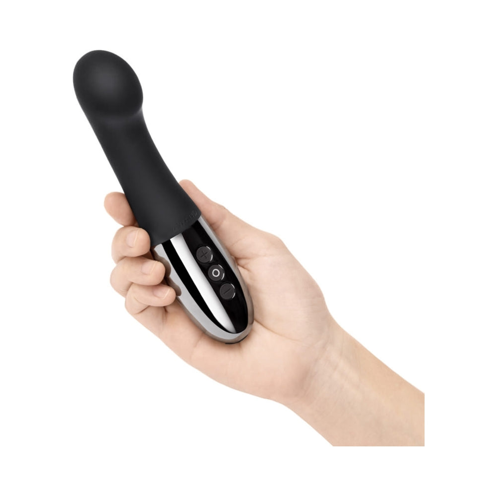 Le Wand Gee Rechargeable Silicone G-Spot Targeting Vibrator Black - Fantasies Boutique