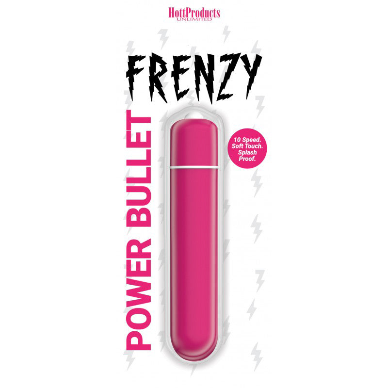 Frenzy - Power Bullet- Pink - 10 Speeds - Fantasies Boutique