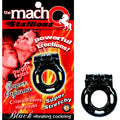 The Macho Stallions Vibrating Cock Ring (Black) - Fantasies Boutique