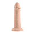 Evolved Rechargeable Vibrating 6 in. Silicone Dildo Light - Fantasies Boutique