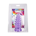 Crystal Jellies Anal Twist 6 in. Purple