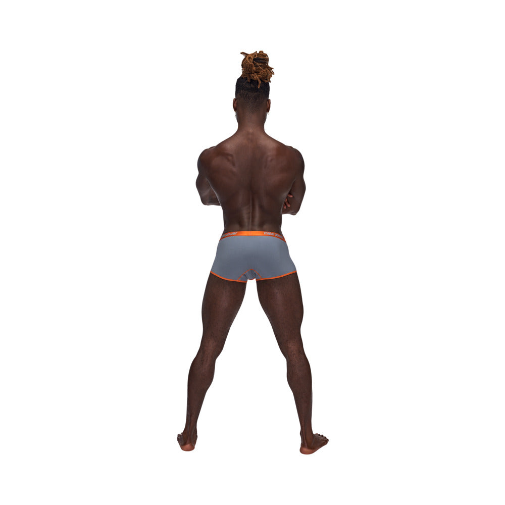Male Power Casanova Uplift Short Gray L