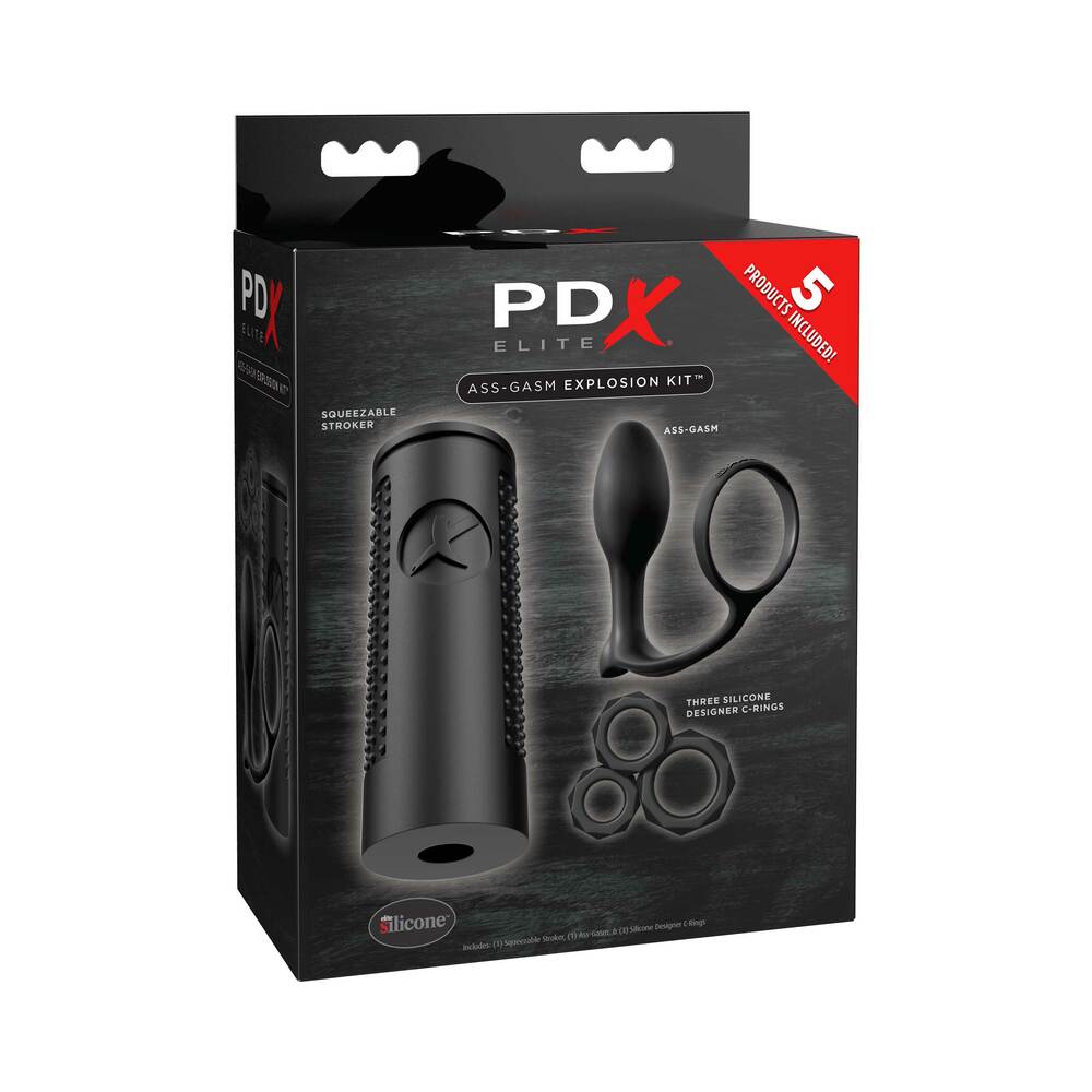 PDX Elite Ass-Gasm Explosion 5-Piece Kit - Fantasies Boutique